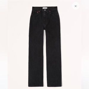 Abercrombie High Rise 90s Relaxed Jean